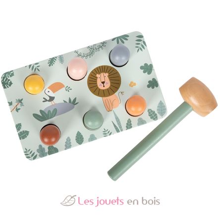 Hammering Game Safari LE12740 Small Foot company 2