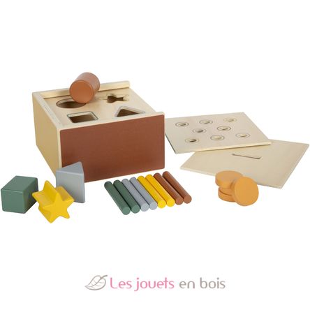 Montessori Shape-Fitting Game LE12743 Small Foot company 2