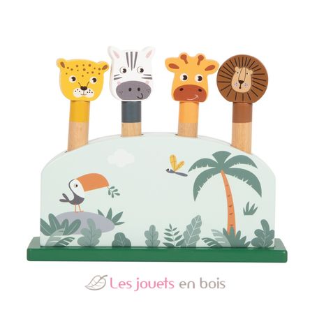 Pop-up animals Safari LE12758 Small Foot company 1
