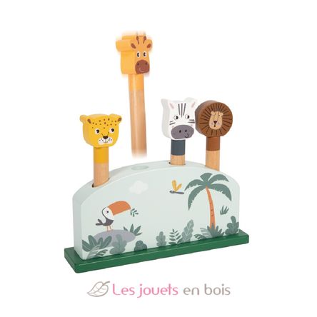 Pop-up animals Safari LE12758 Small Foot company 2