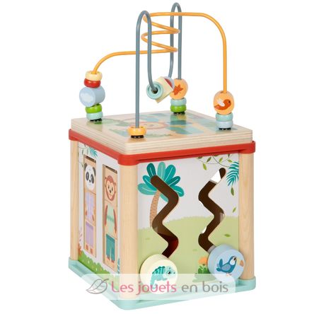 Motor Activity Cube Jungle Friends LE12765 Small Foot company 2