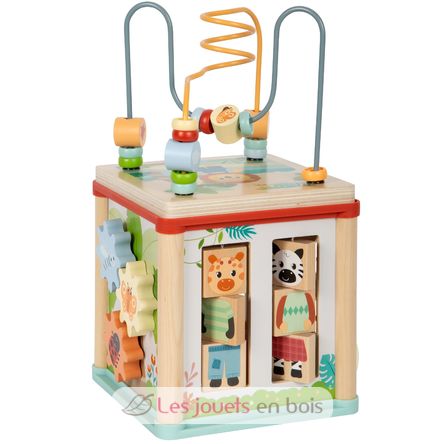 Motor Activity Cube Jungle Friends LE12765 Small Foot company 3