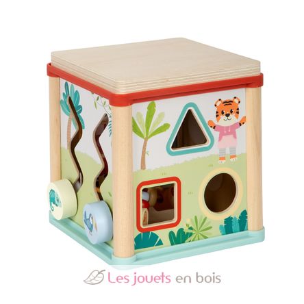 Motor Activity Cube Jungle Friends LE12765 Small Foot company 8