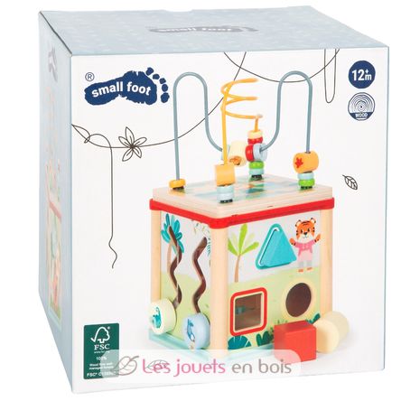 Motor Activity Cube Jungle Friends LE12765 Small Foot company 9