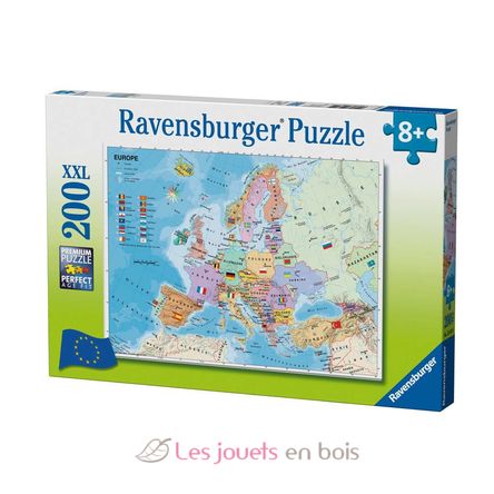 Puzzle Europa's map 200 pcs RAV128419 Ravensburger 1