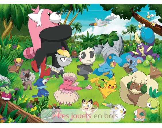 Puzzle Wild Pokemon 300 pcs RAV132454 Ravensburger 2