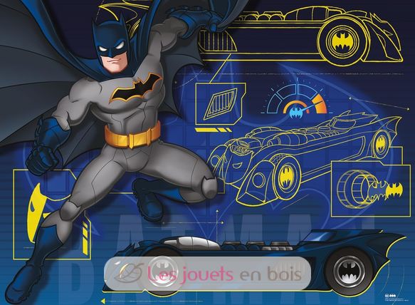 Puzzle The Batman Batmobile 100 pcs XXL RAV-13262 Ravensburger 2