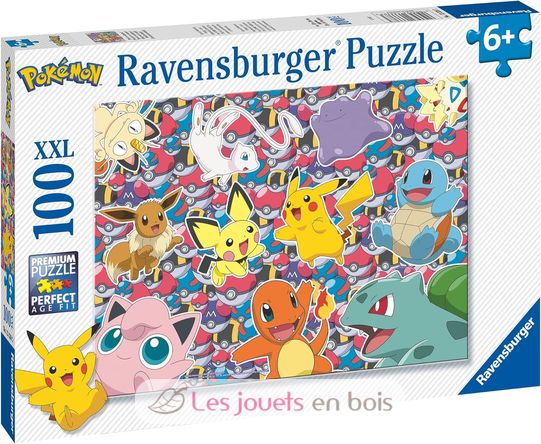 Puzzle Pokemon Battle 100 pcs XXL RAV-13338 Ravensburger 2