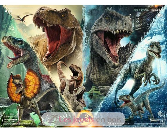 Puzzle Dino Jurassic World 3 100 pcs XXL RAV133413 Ravensburger 2