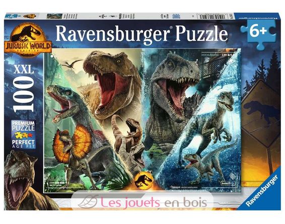 Puzzle Dino Jurassic World 3 100 pcs XXL RAV133413 Ravensburger 1