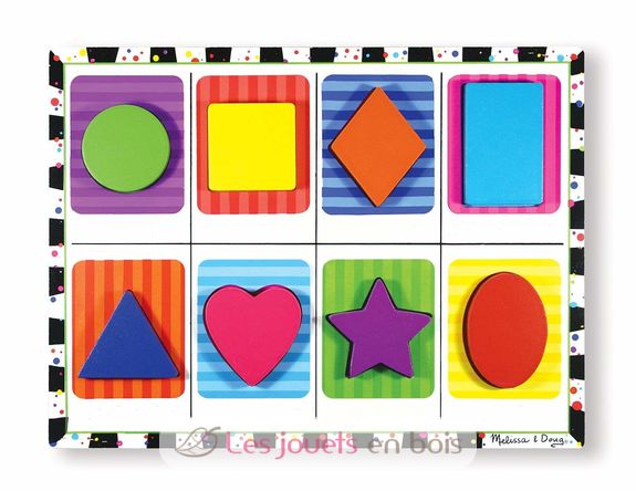 Shapes chunky puzzle MD13730 Melissa & Doug 1