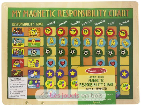 Magnetic Responsibility Chart M&D13789 Melissa & Doug 1