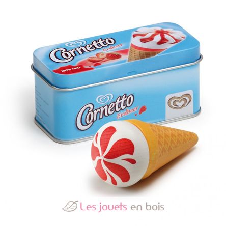 Ice Cream Cornetto Strawberry in a Tin ER14005 Erzi 1