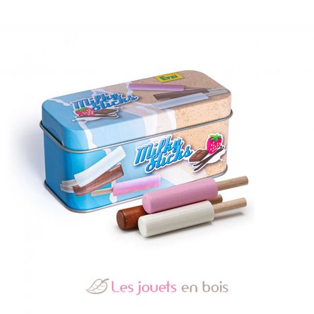 Ice Cream Milky Sticks in a Tin ER14016 Erzi 1