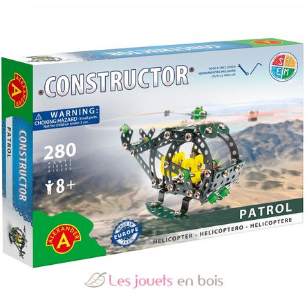 Constructor Patrol - Helicopter AT-1429 Alexander Toys 2