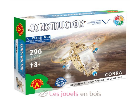 Constructor Cobra - Helicopter AT-1430 Alexander Toys 1