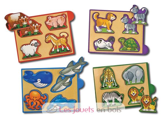Animals Mini-puzzle MD-14790 Melissa & Doug 2