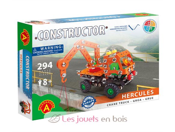 Constructor Hercules - Crane Truck AT-1489 Alexander Toys 1