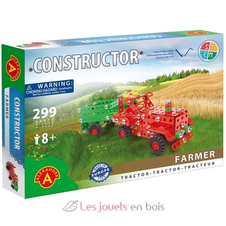 Constructor Farmer - Tractor AT-1497 Alexander Toys 2