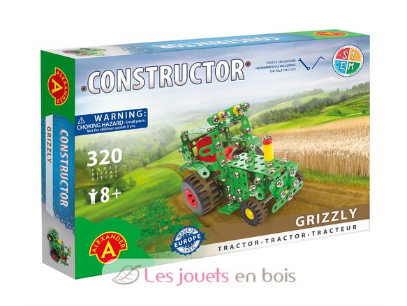 Constructor Grizzly - Tractor AT-1499 Alexander Toys 1