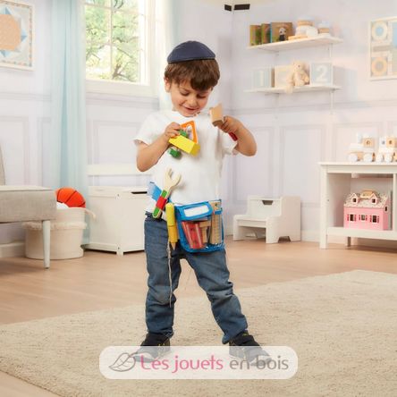 Deluxe Wooden Tool Belt Set MD-15174 Melissa & Doug 7