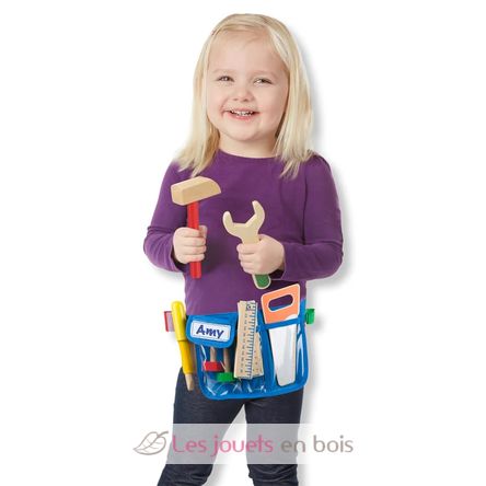 Deluxe Wooden Tool Belt Set MD-15174 Melissa & Doug 2