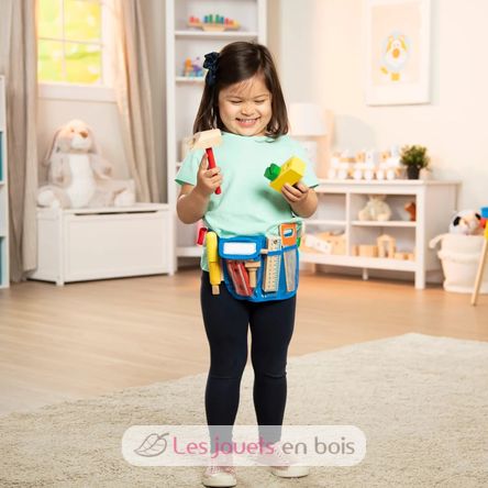 Deluxe Wooden Tool Belt Set MD-15174 Melissa & Doug 8
