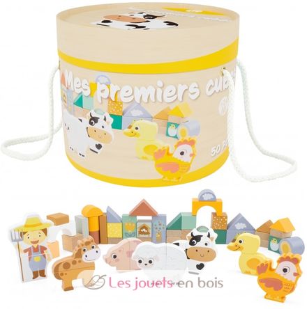 50 Wooden Blocks Farm UL1542 Ulysse 1