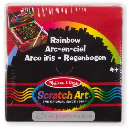 Scratch Art® Box of Rainbow Mini Notes MD-15945 Melissa & Doug 2