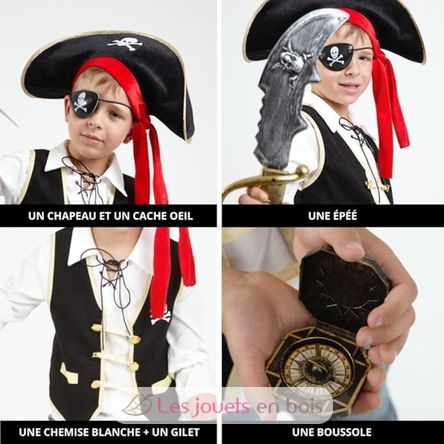 Pirate child costume 5-8 years R159896 Rubies 3