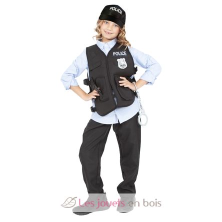 Police officer child costume 5-8 years R159899 Rubies 2