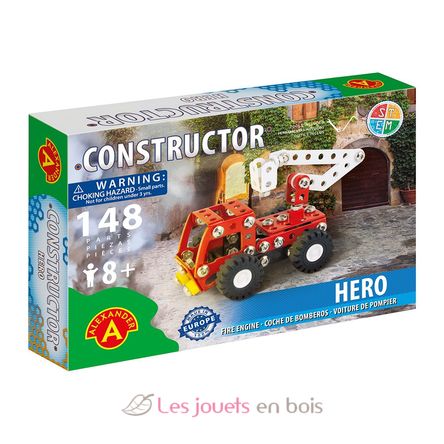 Constructor Hero Fire Engine AT-1607 Alexander Toys 1