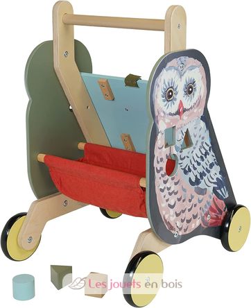 Wildwoods Owl Push-Cart MT162560 Manhattan Toy 5