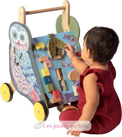 Wildwoods Owl Push-Cart MT162560 Manhattan Toy 6