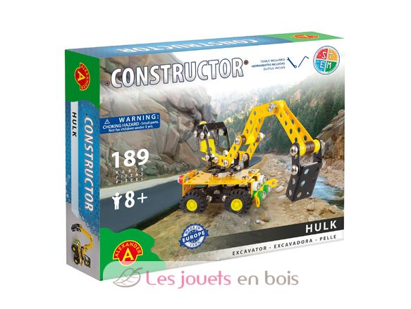 Constructor Hulk - Excavator AT-1643 Alexander Toys 1