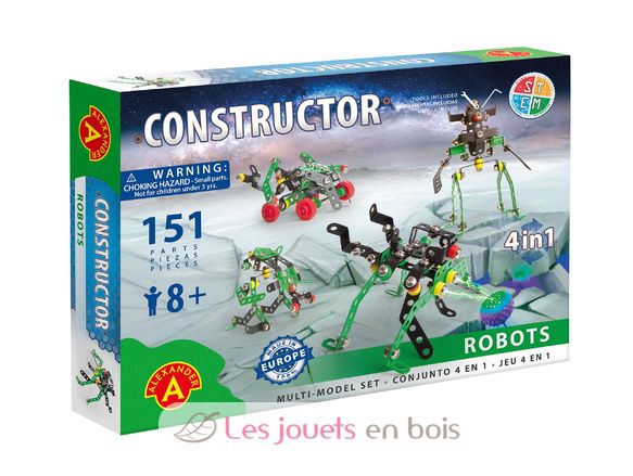 Constructor Robots 4 in 1 AT-1648 Alexander Toys 1