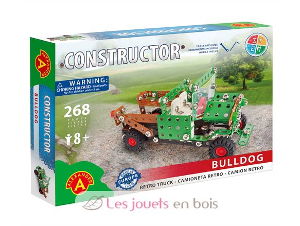 Constructor Bulldog - Retro Truck AT-1654 Alexander Toys 1