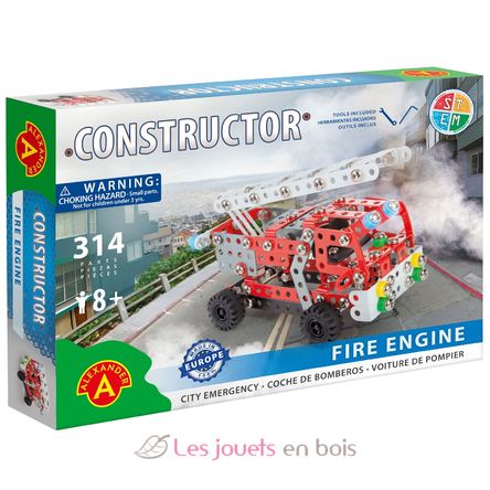 Constructor Fire Engine AT-1656 Alexander Toys 2