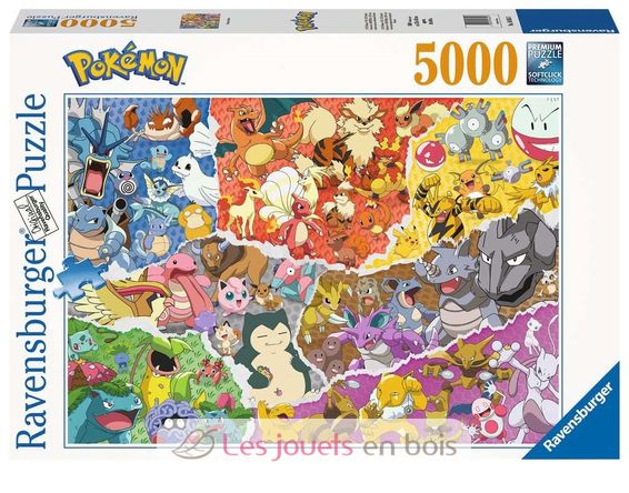 Puzzle Pokemon Allstars 5000 pcs RAV168453 Ravensburger 1