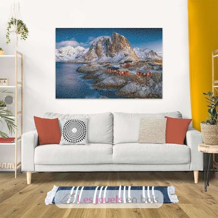 Puzzle Hamnoy Lofoten Islands 3000 Pcs RAV17081 Ravensburger 6