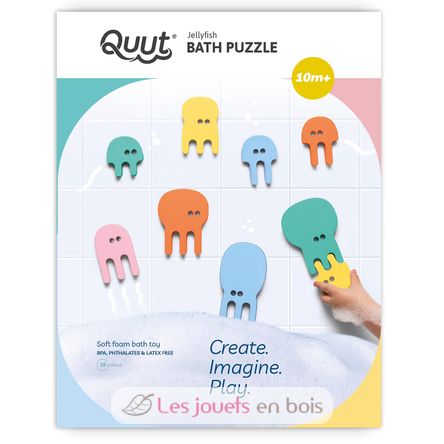 Bath puzzle - Jellyfish QU-171003 Quut 1