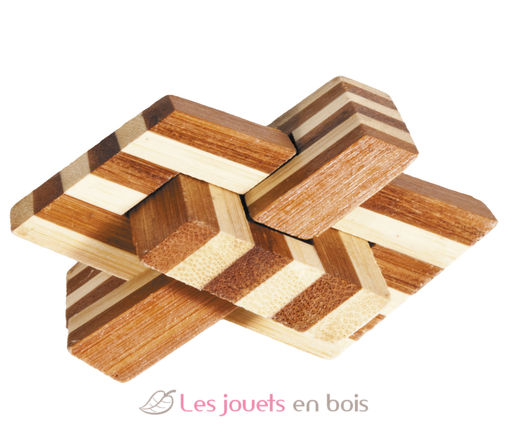 Bamboo puzzle "Chain knot" RG-17161 Fridolin 1