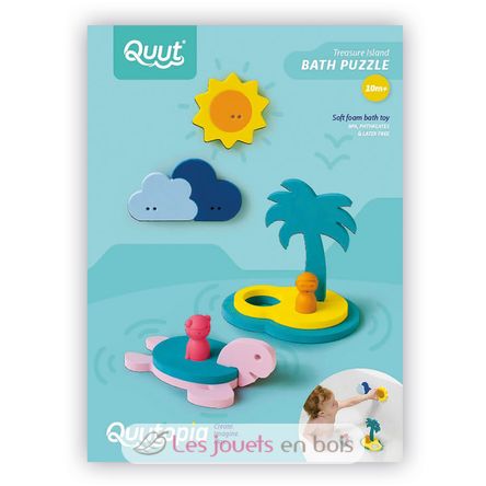 Bath puzzle - Treasure Island QU-171942 Quut 3