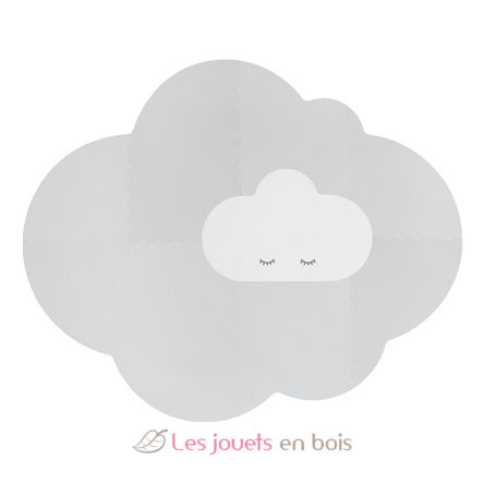 Large Pearl Grey Cloud Playmat QU-172147 Quut 1