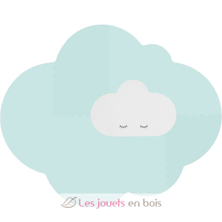 Large Minty Green Cloud Playmat QU-172185 Quut 1