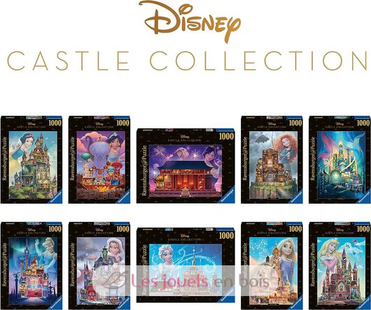 Puzzle Jasmine Disney Castles 1000 Pcs RAV-17330 Ravensburger 4