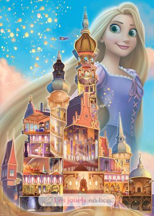 Puzzle Raiponce Disney Castles 1000 Pcs RAV-17336 Ravensburger 2