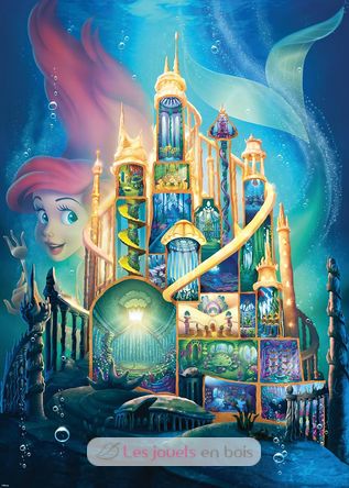 Puzzle Ariel Disney Castles 1000 Pcs RAV-17337 Ravensburger 2