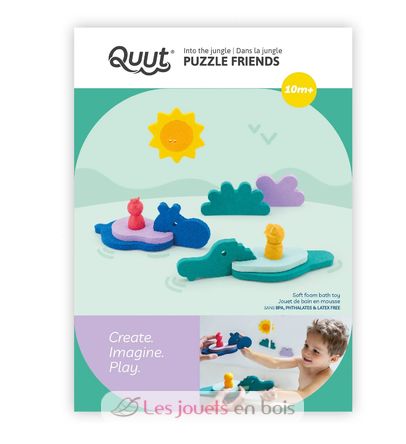 Bath puzzle - Into the Jungle QU-173755 Quut 7