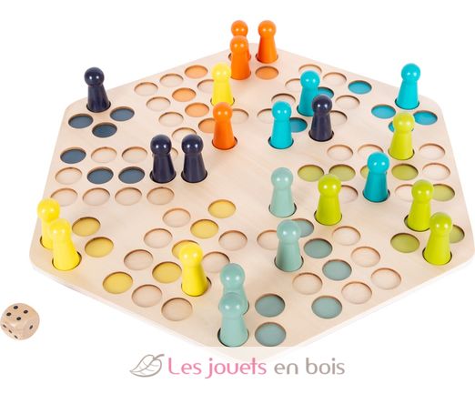 Ludo for 6 Players LE-1800 Small foot company 3